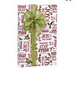 Holly Holly Chirstmas Deck The Halls All Occasion Gift Wrap Wrapping Paper Extra Long Roll- 18ft Roll