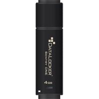 DataLocker Sentry ONE Encrypted Flash Drive - 4 GB - USB 3.1-256-bit AES - TAA Compliant