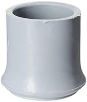 Lumex 9020 Aluminum Cane Replacement Tip, Fits 3/4" Tubing, gray