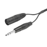 Beyerdynamic K109.40-1.5 Connecting Cable for DT 108/109 Series Headsets, 3-Pin XLR Male and 1/4-Inch Stereo Jack, 5 Feet