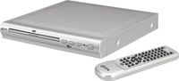 GPX D1816 High End 2 Channel DVD Player with Remote Control (Silver)