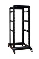 27U 4 Post Open Frame Network Server Rack 19" Width 32� Depth with 3 Pairs of L Rails