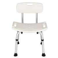 Adjustable Medical Bath Shower Chair Bathtub Bench Stool Seat Heavy Duty White