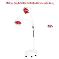 TXqueen Infrared Light Heating Floor Lamp, Multi-Function Far-Infrared Physiotherapy Lamp Double Head Device, Infrared Lamp for Soothing Colds and Muscle Therapy