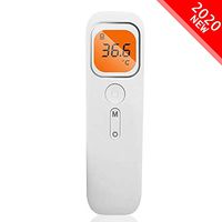 Fever Thermometer, Handheld Infrared Digital Non Contact Medical Ear and Forehead Thermometer for Adults, Kids, Baby, FDA Approved & Hospital Grade