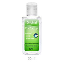 Kitt Advanced Hand Sanitizer Refreshing Gel, Washless Hand Sanitizer Gel, 50ML Portable Hand Soap Gel to Instant Skin Cleansing, Non-irritating (Green)