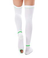 SKYFOXE T.E.D. Hose Anti Embolism Compression stockings for Women Men Thigh High,15-20 mmHg Compression Socks with Inspect Toe Hole