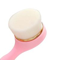 Vinmax Soft Facial Brush Deep Pore Cleansing Brush Nylon Face Washing Brush with Long Handle