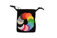 Perfume Pad Felt Refill Inserts for Essential Oil Diffuser Necklace Lockets 25mm Diameter