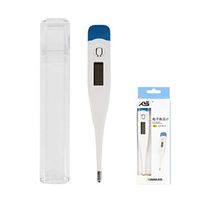Digital Thermometer High Accuracy Fast Response Rigid Sensor Tip Fast Response, LCD Backlight for Baby, Kids, Adults Portable, White 1pc