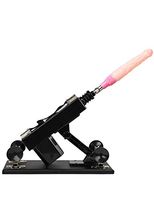 Zss52 Automatic Adult Machine, Luxurious Electric Powerful Retractable Machine Multi-Angle Adjustable Adult (Color : Black)