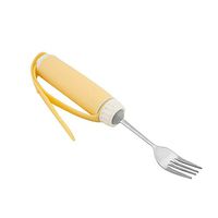 Disabled Spoon - Disabled Feeding Utensils, Removable Flexible Rotating Eating Tablewares, with Anti-slip Handle, for Disabled Patient Arthritis Elder (Style : Fork)