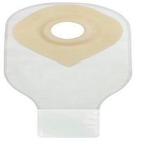 EI7612228BX - Securi-T USA 12 1-Piece Extended Wear Drainable Pouch Pre-Cut 7/8 Transparent 1 Curved Tail Closure