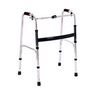 MYLW Folding Walker Lightweight Folding Walker for Adults Handicap Elderly,Height Adjustable