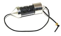 Shungite Crystals Silver Pendulum Large Dowsing Tool
