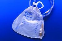 (EA) Economy Bedside Drainage Bag with Anti-Reflux Valve - 2000mL, Sterile -SP