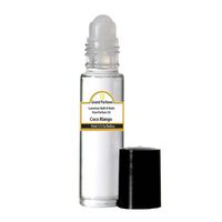 Grand Parfums Perfume Oil - Uncut Alcohol Free Body Oil Coco Mango Fragrance 1/3 oz bottle with Roll on