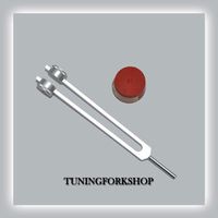TFS Tuningforkshop Low Om 68.05 Hz Tuning Fork for Healing with Activator,Pouch& Free Shipping