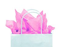 Gift Tissue Paper Bulk - 120-Sheet Gift Wrapping Tissue Paper, 20 x 20 Inches, Gift Bag Tissue Paper Gift Wrap, Premium Quality Tissue Paper, Paper Craft Supplies (Pink, 120 CT)