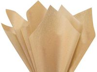 Desert TAN Tissue Paper for Gift Wrapping 15"x20" Sheets Eco-Friendly (5)