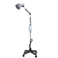 NYPB Floor Stand Heating Therapy Lamp, TDP Far Red Light Heat Lamp for Mineral Therapy Arthritis Pain Relief Treatment Physiotherapy Apparatus Dimmable Heat with Stand & Flexible Arm