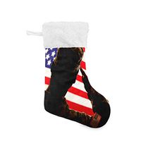 Personalized Christmas Stocking Fantastic Veterans Day Theme Santa Xmas Tree Decor Socks Gift Kids Fireplace/Restaurant/Hotel/Club/bar