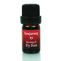 [Benjarong Aroma] Fly Foot – Teatree, Bulgarian Lavender, Geranium, Patchouli Leaf essential oil blend 100% pure therapeutic grade - 5ml/0.16oz– gift item package