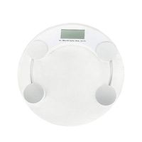 180Kg 5mm/4mm Household Digital Electronic Weighing Body Weight Round Fitness Glass Scale,4mm