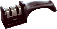 Unimet 100629 Knife Sharpener, Stainless Steel, Black, 21 x 10 x 10 cm