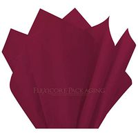 Flexicore Packaging® Tissue Paper Gift Wrap | Plum Purple | Size:15"x20" | 100 Sheets | Acid Free | Bulk | DIY Craft |
