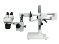 OMAX 20X-40X-80X Binocular Dual-Bar Boom Stand Stereo Microscope