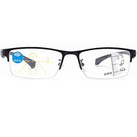 Black Reading Glasses TR90 Plastic Titanium Memory Polymer Glasses Frame Ultra-Lightweight Reads Reduce Nose Pressure Blue Light Blocking Glasses (Color : 1pcs, Size : 2.00X)