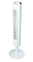 Honeywell Comfort Control Tower Fan, Slim Design, Powerful Cooling-White, 1 Pack