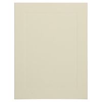 JAM PAPER Blank Foldover Cards - 4 5/8 x 6 1/4 (Fits in A6 Envelopes) - Ivory Panel - 100/Pack