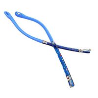 1 Pair Replacement Temples Arms Boys Plastic Eyeglasses Legs for Kids, Blue