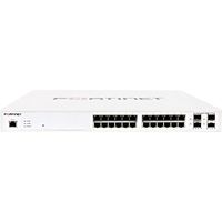 Fortinet - FS-124E-FPOE - Fortinet FortiSwitch 124E-F-POE Ethernet Switch - 24 x Gigabit Ethernet Network, 4 x Gigabit Ethernet Expansion Slot - Manageable - Optical Fiber, Twisted Pair - Modular - 2