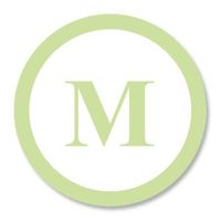 Personalized Simple Initial Envelope Seals - Set of 144 Self-Adhesive, Flat-Sheet, 1-1/2" Sticker Seals, By Colorful Images