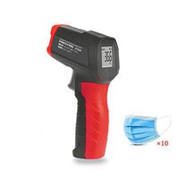 Cxmm Infrared Thermometer, High Precision Fast Temperature Gun Detector High Temperature Alarm Handheld Temperature Gun