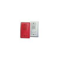 Gentex GX93-R Fire Evacuation, 12VDC/24VDC Remote Mini-Horn for Supervised Systems - Red Faceplate