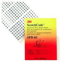 3M SPB-03 SCOTCHCODE PRINTED WIRE MARKER BK 0.22"W