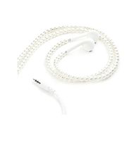Kikkerland Pearl Ear Buds, White