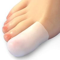 10 Pack Big Toe Caps and Protectors, Gel Toe Covers, Protect Toe from Rubbing, Ingrown Toenails, Corns, Blisters, Hammer Toes and Other Painful Toe Problems