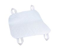 Quik Sorb Home Care Patient Bed Matress Protector Deluxe 34" x 35" Underpad with Straps