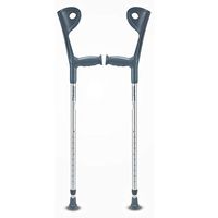 Walker III- Lightweight Adjustable Axilla Under Arm Crutches,Telescopic Non-Slip 1 Pair