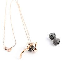 NEW  Sterling Silver Oil Diffuser Necklaces and Bracelets for Essential Oil Aromatherapy with Real Natural Lava Rock | Minimalist Designs | 9 DESIGNS FOR WOMEN | Gift Box Included