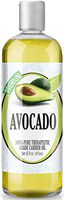 Avocado Carrier Oil - 100% Pure & Natural  - Premium Therapeutic Grade - Best Aromatherapy Carrier Oil w/Numerous Hair & Skin Benefits, A Perfect Base For Essential Oils, Creams, Shampoos – Large 16oz