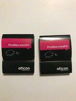 2 Packs MiniFit ProWax Filters for Oticon Alta 2 and Alta Pro 2, Nera, and Ria and Newer Receiver in The Ear Model Hearing aids by Oticon. (2)