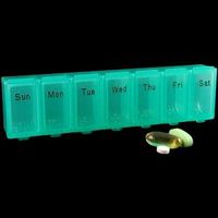 AP-290 X-Large Weekly Pill Organizer Pack of 12 (Clear)
