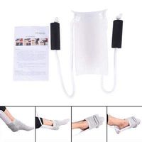 FidgetFidget White Sock Stocking Aid with Foam Grip 31in Cord Puller Assist Disability Tool H