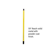 GreatProductsUnlimited Sweepa Rubber Broom. Various Poles and Head Build Your Own. Bonus Cleaning Cloth with Every Purchase. (59" Pole Only)